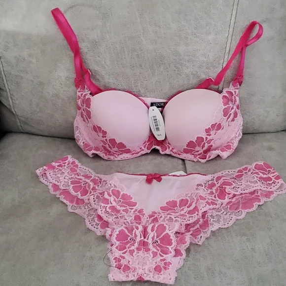 Adore Me Intimates Sleepwear Adore Me Bra And Panty Set